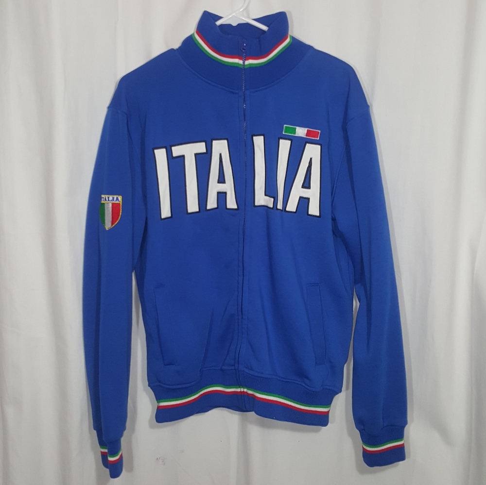 Italia full zipper sweater